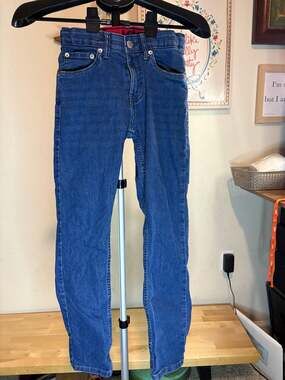 Levi's 511 Slim Boys Jeans Size 12 Regular Medium Wash Denim
